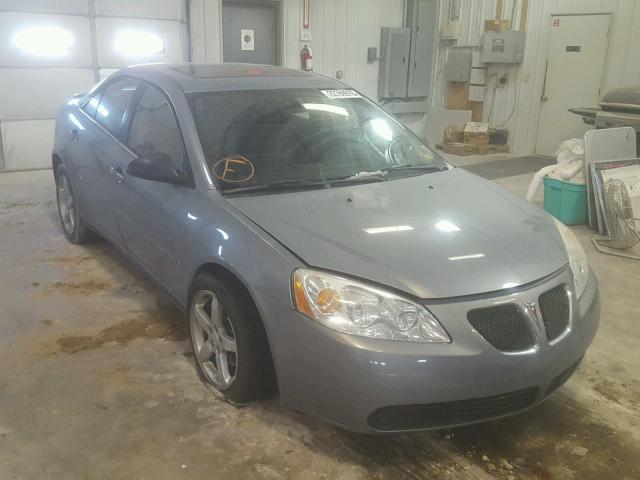 1G2ZG58N074251639 - 2007 PONTIAC G6 BASE BLUE photo 1