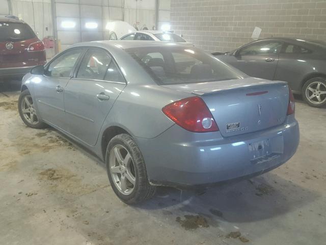 1G2ZG58N074251639 - 2007 PONTIAC G6 BASE BLUE photo 3