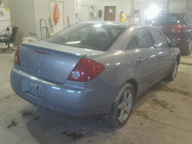 1G2ZG58N074251639 - 2007 PONTIAC G6 BASE BLUE photo 4