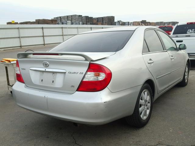 4T1BF32K33U047930 - 2003 TOYOTA CAMRY LE SILVER photo 4