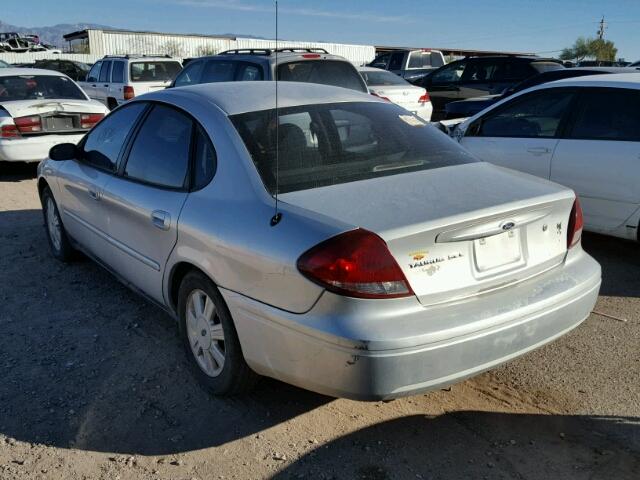 1FAFP56U95A245013 - 2005 FORD TAURUS SEL SILVER photo 3