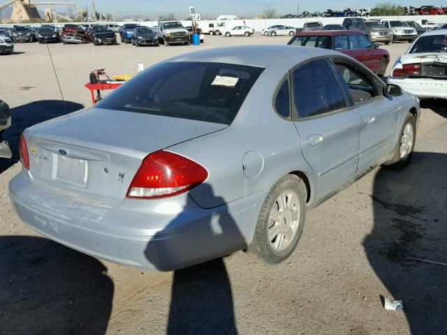 1FAFP56U95A245013 - 2005 FORD TAURUS SEL SILVER photo 4