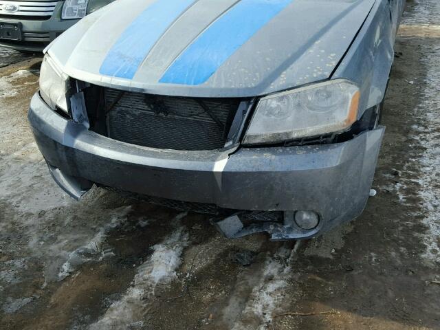 1B3CC5FB4AN114647 - 2010 DODGE AVENGER R/ BLUE photo 9