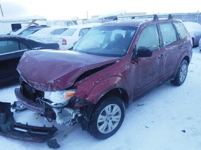 JF2SH61619H741264 - 2009 SUBARU FORESTER 2 MAROON photo 2