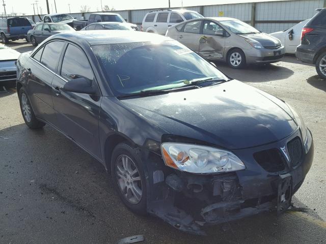 1G2ZG528054149970 - 2005 PONTIAC G6 BLACK photo 1