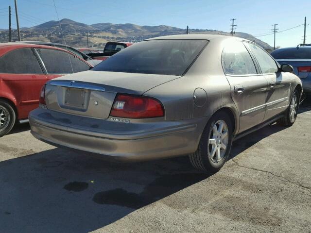 1MEFM55S73G604726 - 2003 MERCURY SABLE LS P TAN photo 4