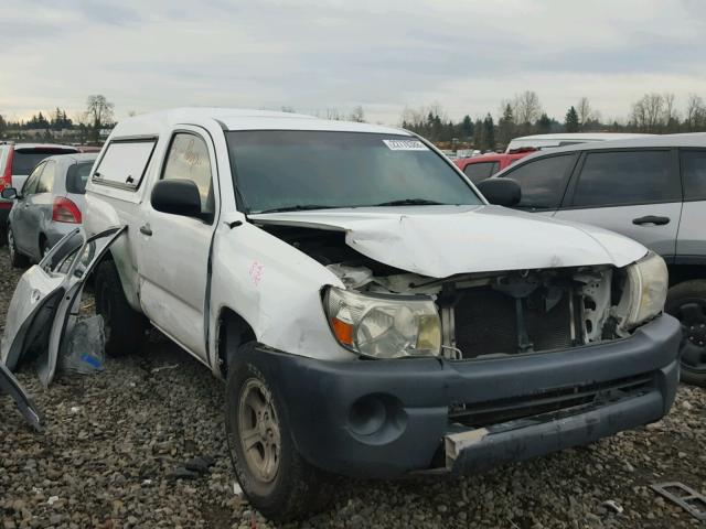 5TENX22N58Z546973 - 2008 TOYOTA TACOMA WHITE photo 1