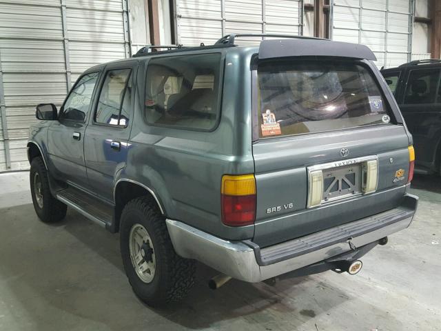 JT3VN39W7P0123468 - 1993 TOYOTA 4RUNNER VN GREEN photo 3