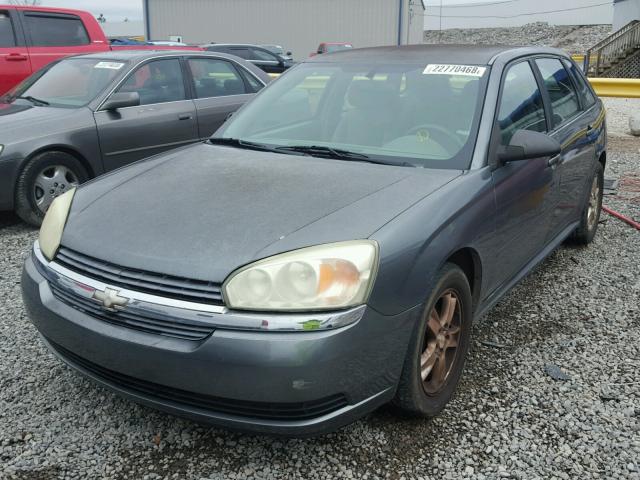 1G1ZT62815F118057 - 2005 CHEVROLET MALIBU MAX GRAY photo 2