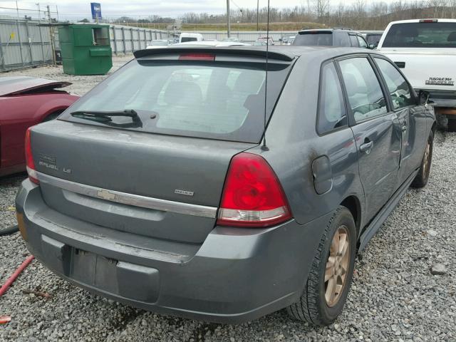 1G1ZT62815F118057 - 2005 CHEVROLET MALIBU MAX GRAY photo 4