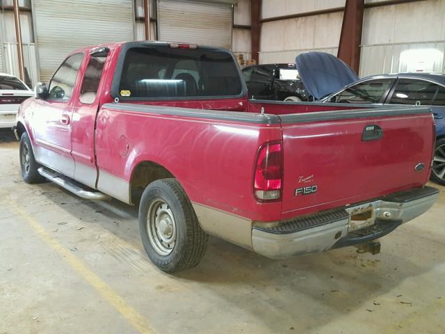 1FTRX17L8YKA97599 - 2000 FORD F150 RED photo 3