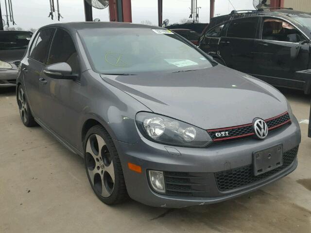 WVWHV7AJ7BW305287 - 2011 VOLKSWAGEN GTI GRAY photo 1