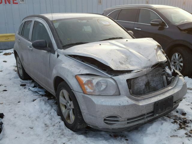 1B3CB4HA1AD602137 - 2010 DODGE CALIBER SX SILVER photo 1