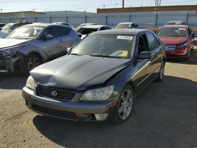 JTHBD192930068694 - 2003 LEXUS IS 300 GRAY photo 2