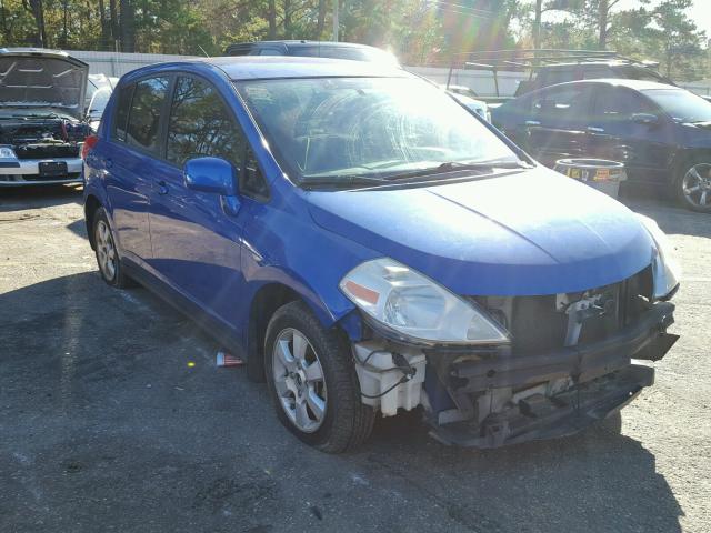 3N1BC13E69L422659 - 2009 NISSAN VERSA S BLUE photo 1