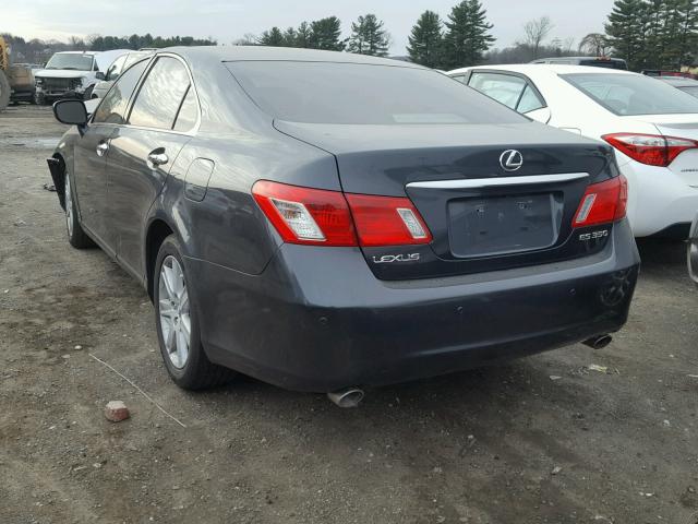 JTHBJ46G472014577 - 2007 LEXUS ES 350 BLACK photo 3