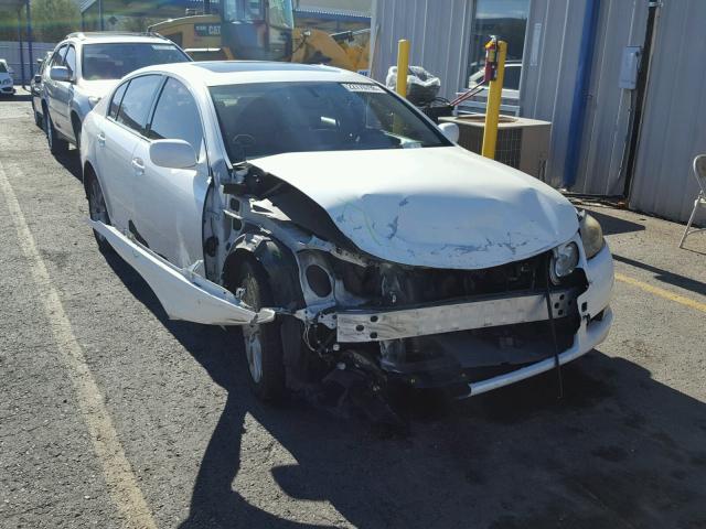 JTHBH96S265018766 - 2006 LEXUS GS GENERAT WHITE photo 1