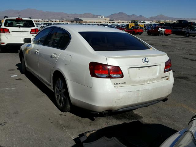 JTHBH96S265018766 - 2006 LEXUS GS GENERAT WHITE photo 3