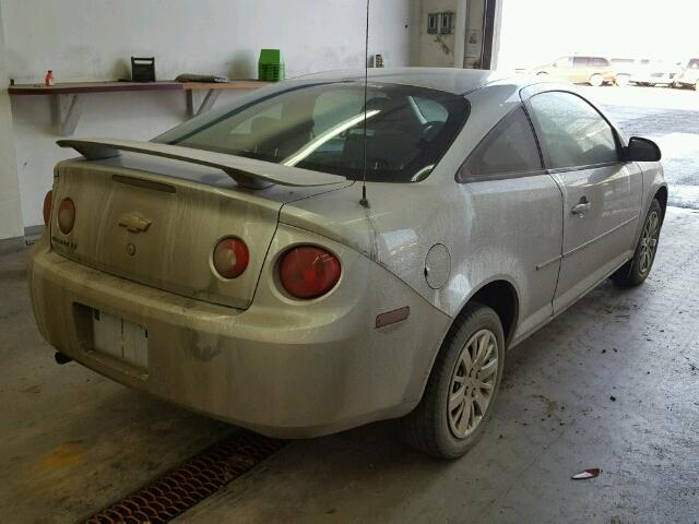 1G1AD1F53A7114299 - 2010 CHEVROLET COBALT 1LT GRAY photo 4