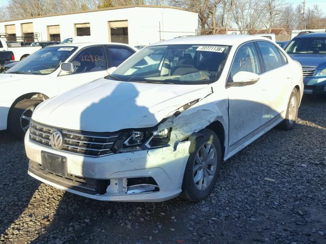 1VWAT7A33GC047865 - 2016 VOLKSWAGEN PASSAT S WHITE photo 2