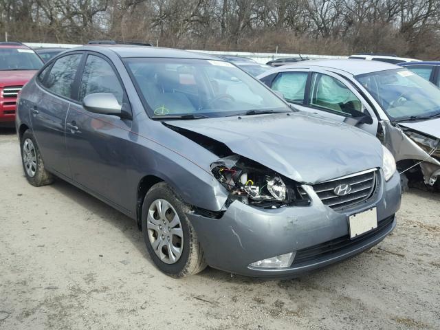 KMHDU46D29U806818 - 2009 HYUNDAI ELANTRA GL SILVER photo 1