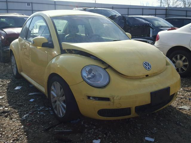 3VWRW31C68M523092 - 2008 VOLKSWAGEN NEW BEETLE YELLOW photo 1