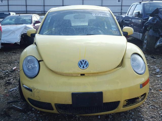 3VWRW31C68M523092 - 2008 VOLKSWAGEN NEW BEETLE YELLOW photo 7