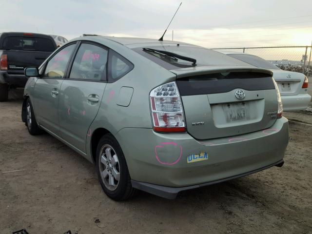 JTDKB20U887696708 - 2008 TOYOTA PRIUS GREEN photo 3