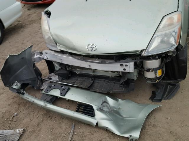 JTDKB20U887696708 - 2008 TOYOTA PRIUS GREEN photo 7