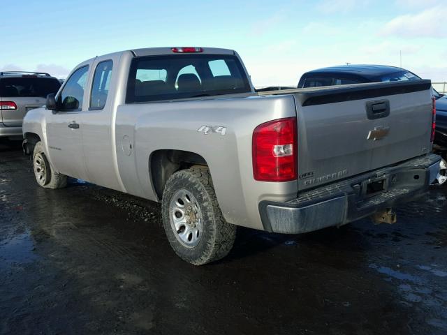 1GCEK19J97Z589881 - 2007 CHEVROLET SILVERADO TAN photo 3