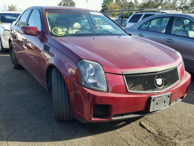 1G6DM57N030134583 - 2003 CADILLAC CTS BURGUNDY photo 1