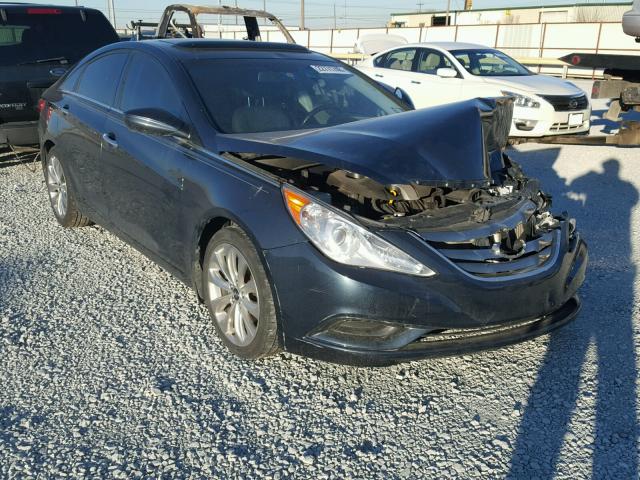 5NPEC4AB6CH427226 - 2012 HYUNDAI SONATA SE GRAY photo 1