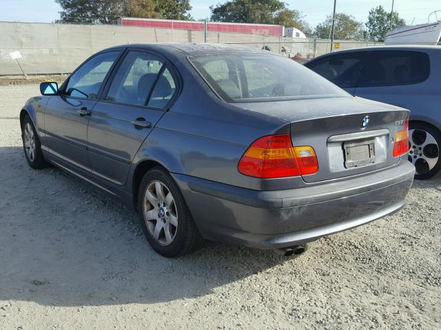 WBAET37452NG82676 - 2002 BMW 325 I BLUE photo 3