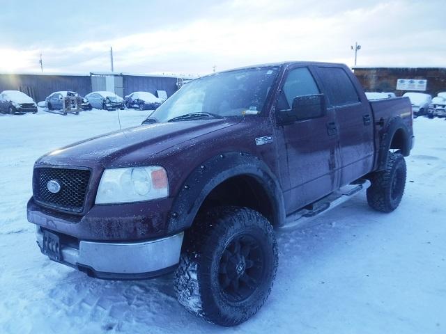 1FTRW14W75KE65879 - 2005 FORD F150 SUPER MAROON photo 2