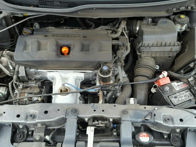 19XFB2F89CE334360 - 2012 HONDA CIVIC EX ნაცრისფერი ფოტო 7