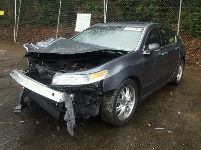 19UUA86509A012142 - 2009 ACURA TL GRAY photo 2