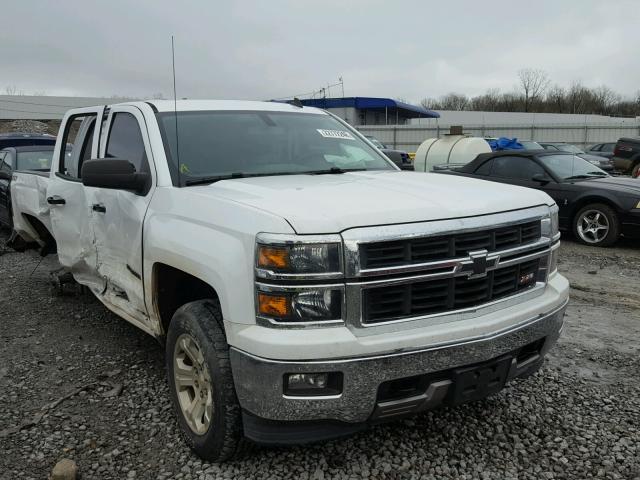 1GCVKREC1EZ101199 - 2014 CHEVROLET SILVERADO WHITE photo 1