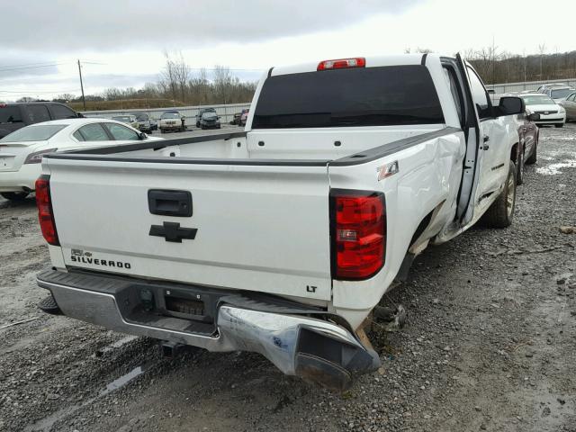 1GCVKREC1EZ101199 - 2014 CHEVROLET SILVERADO WHITE photo 4