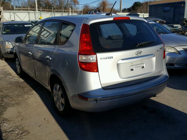 KMHDB8AE4AU076783 - 2010 HYUNDAI ELANTRA TO SILVER photo 3