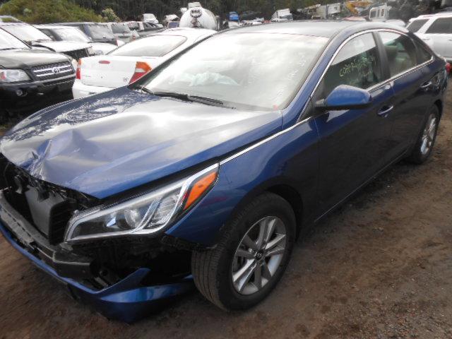 5NPE24AF2HH544721 - 2017 HYUNDAI SONATA SE BLUE photo 2