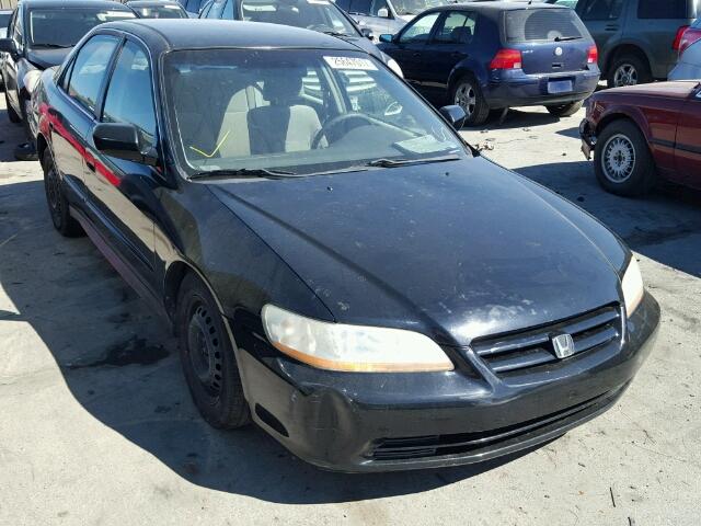 3HGCG66542G706385 - 2002 HONDA ACCORD LX BLACK photo 1