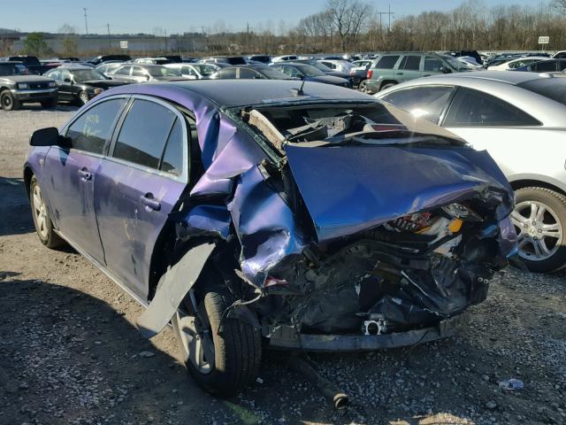 1G1ZF57568F274325 - 2008 CHEVROLET MALIBU HYB BLUE photo 3