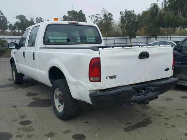 1FTSW21P86ED10777 - 2006 FORD F250 SUPER WHITE photo 3