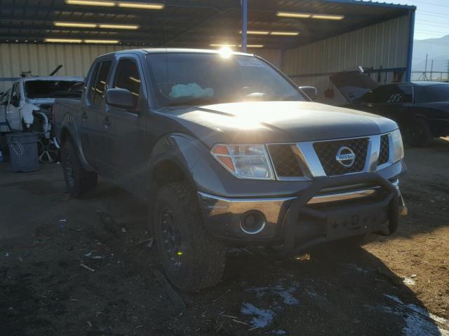 1N6AD07W95C453510 - 2005 NISSAN FRONTIER C GRAY photo 1