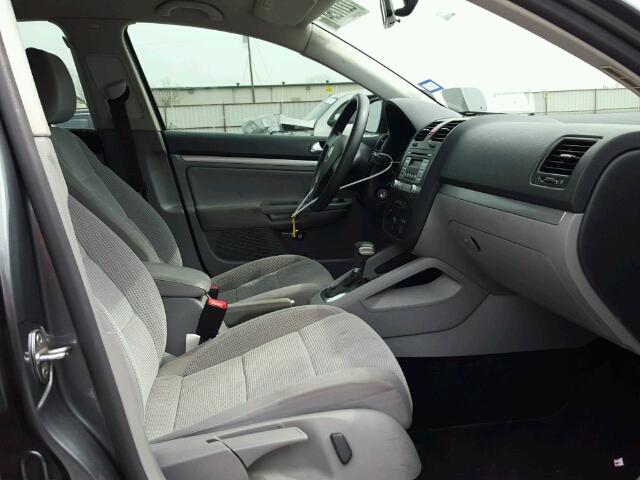 3VWJM71K39M138608 - 2009 VOLKSWAGEN JETTA S 蓝色 照片 5