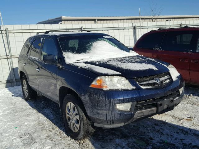 2HNYD18663H537049 - 2003 ACURA MDX TOURIN BLUE photo 1