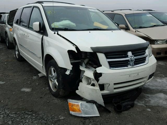 2D8HN44XX9R562298 - 2009 DODGE GRAND CARA WHITE photo 1