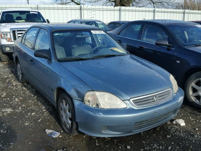 2HGEJ667XYH542130 - 2000 HONDA CIVIC LX TEAL photo 1