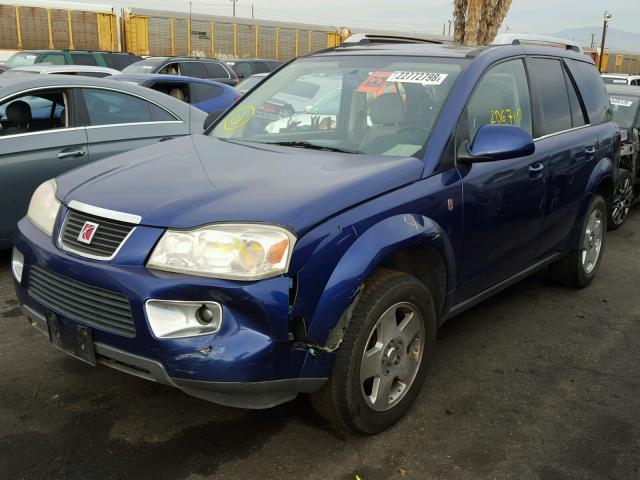 5GZCZ53456S888285 - 2006 SATURN VUE BLUE photo 2