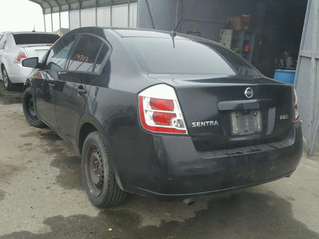 3N1AB61E07L641757 - 2007 NISSAN SENTRA 2.0 BLACK photo 3